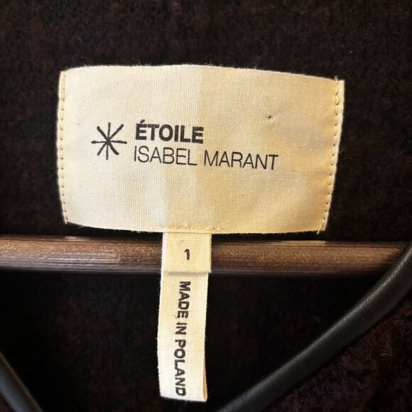 Isaberl Marant Sweater Cardigan Size 1 - Picture 3 of 5